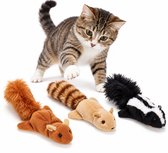 Animalking Kattenspeelgoed - Kattenspeeltjes Intelligentie - Kattenspeeltje Interactief - met Kattenkruid