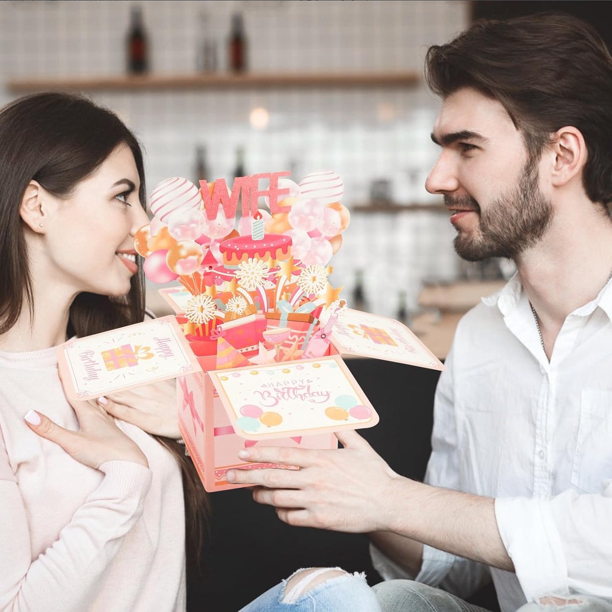 Verjaardagscadeau van de vrouw, verjaardagscadeau