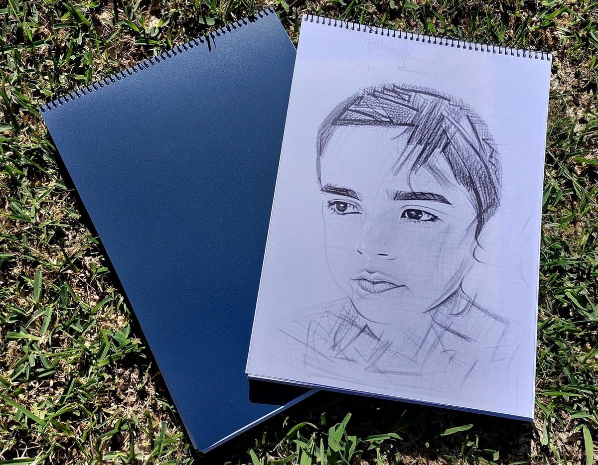 (blauw - lichtdoorlatend, papier A4, 90 gram verticaal)