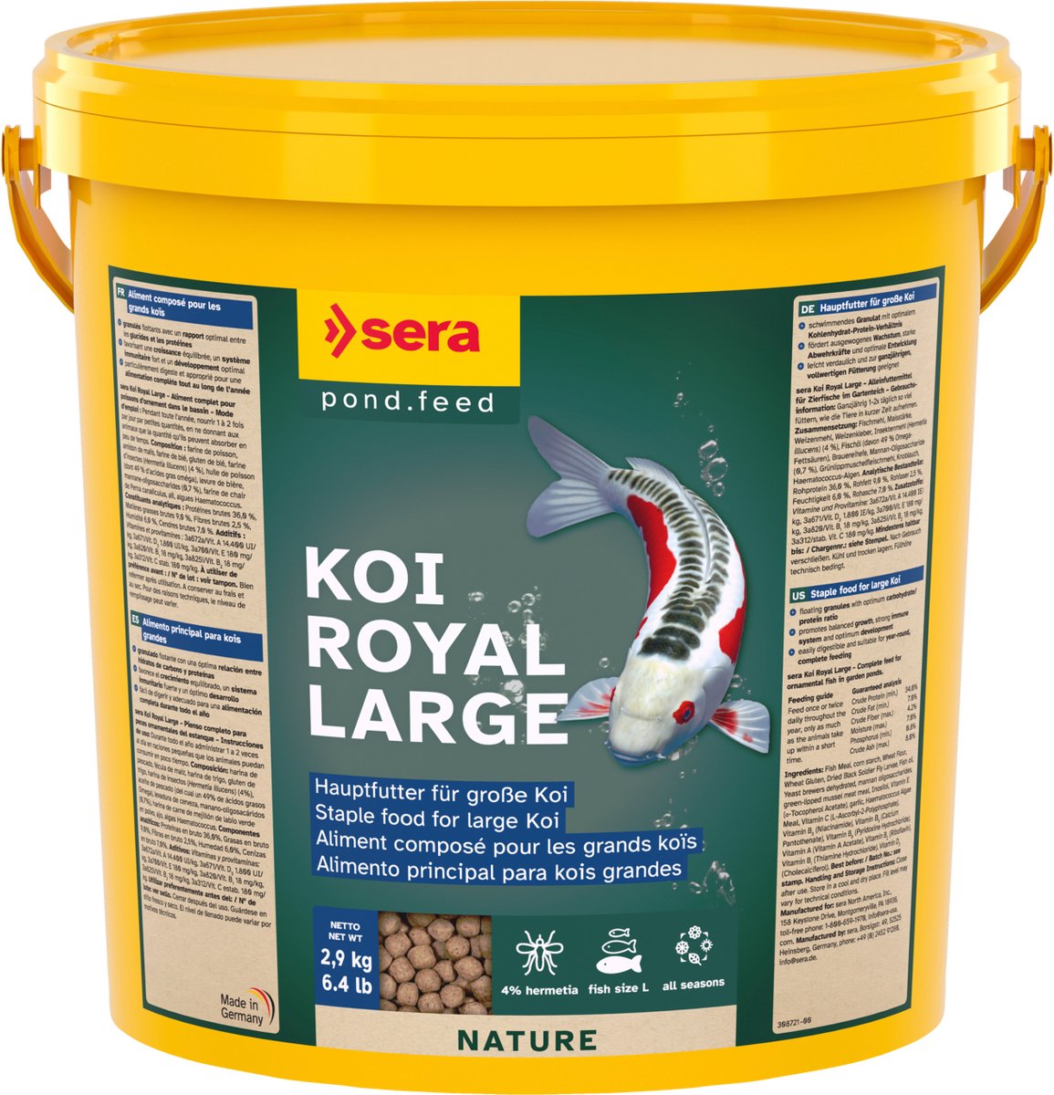 Sera Koi Royal Large - 10 liter