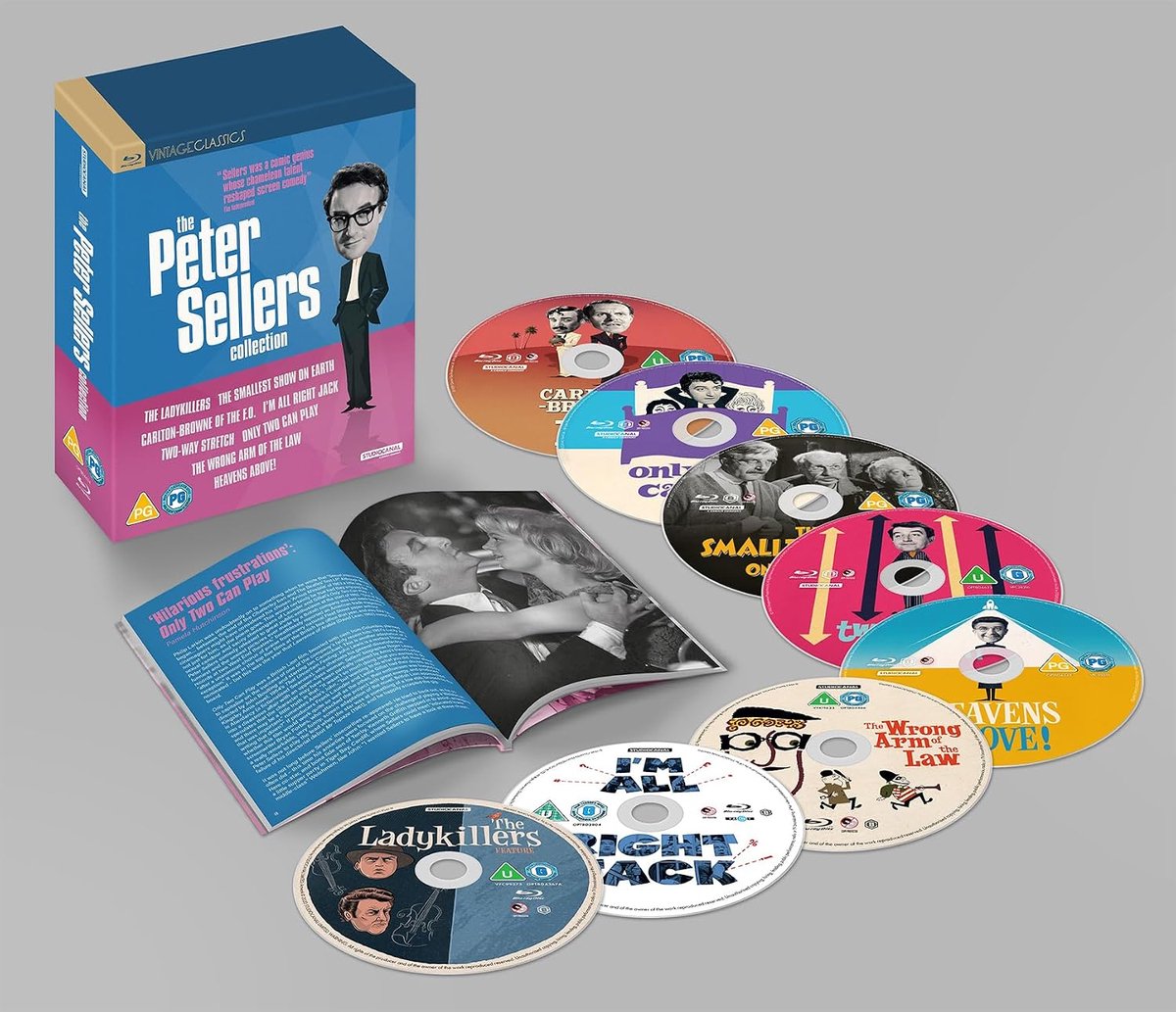 Peter Sellers Centenary Collection - blu-ray - Import