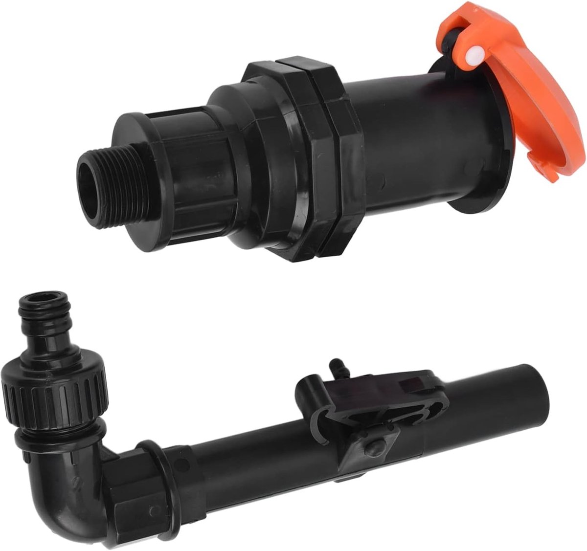 Waterinlaat Connector , Plastic Snelkoppeling Klep Vervanging G3/4 Corrosiebestendig voor Kas