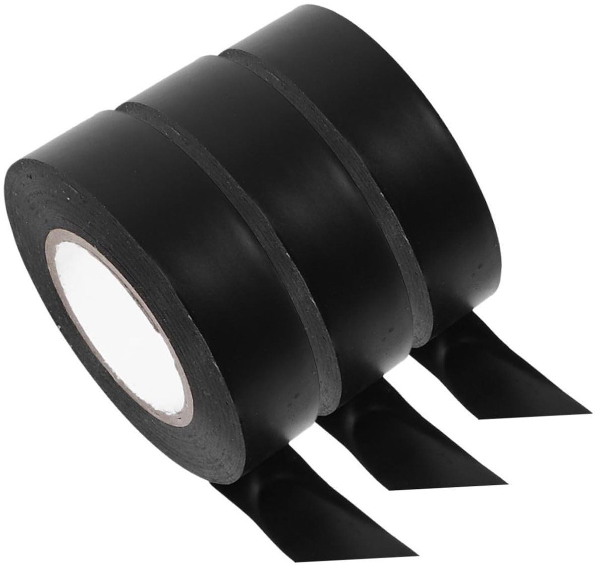 3 Elektrische Isolatie Tape Hoge Temperatuur PVC Elektricien Tape Zwart voor Auto Draadbundels