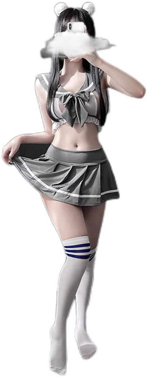 Cosplay Lingerie Anime Japans Schoolmeisje Uniform Sexy Lingerie Rok