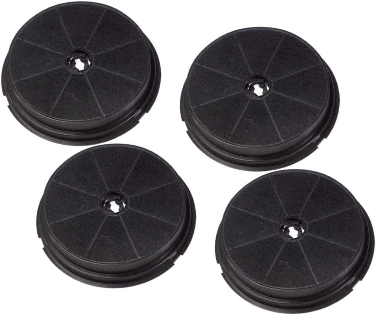 Koolfilter voor afzuigkappen van Beko - geschikt voor CWB6, CWB6550X, CWB9550X, CWB9610X, H-ACK62258 - Super voordeelset met 4 stuks