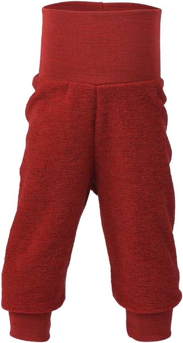 Baby broek badstof, 100% scheerwol, natuur, mt. 50/56-86/92, 4 kleuren