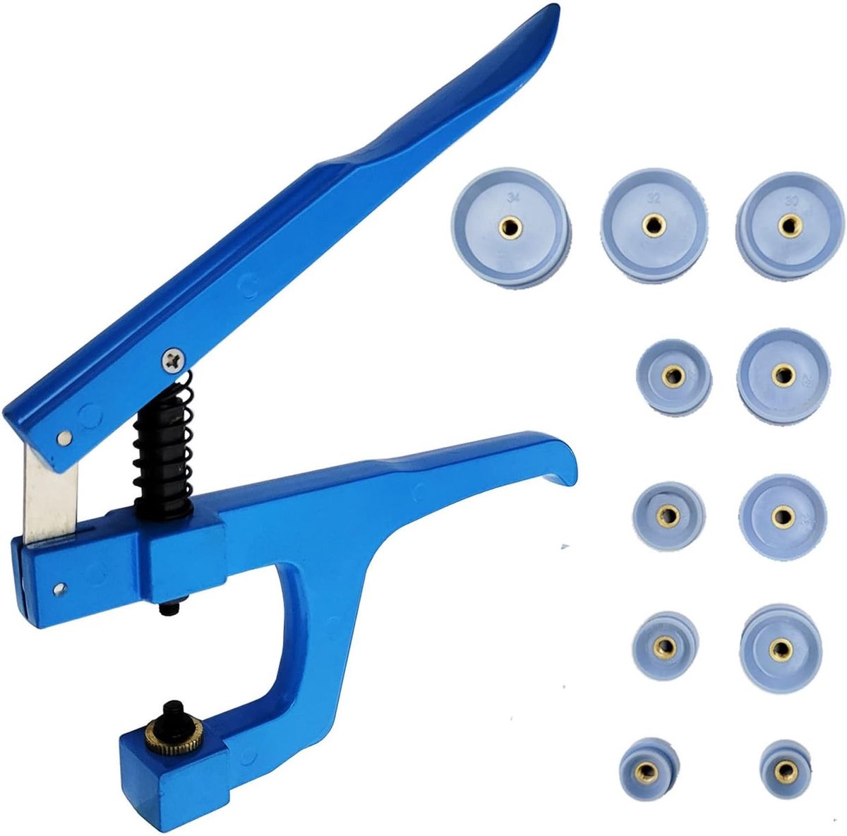 Professionele Drukset voor Horlogemakers - Inclusief 11 Stukken voor Kristalglas en Achterdeksel Fitting, Minimalistisch Ontwerp
