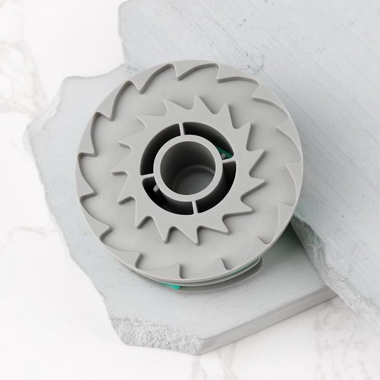 2 stuks grasmaaier grastrimmer spoel & lijn FLY061 compatibel met Contour 600HD 580E (CTE27) — afbeelding 3