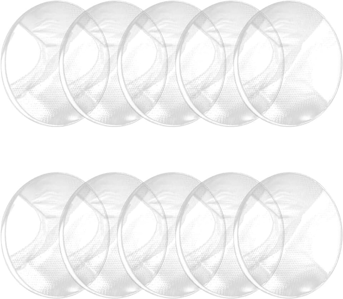 Essentials Lens Set 10 (25 mm) - 10 Bikconvexe PMMA-lenzen voor Virtual Reality headsets en 3D-brillen Google Cardboard