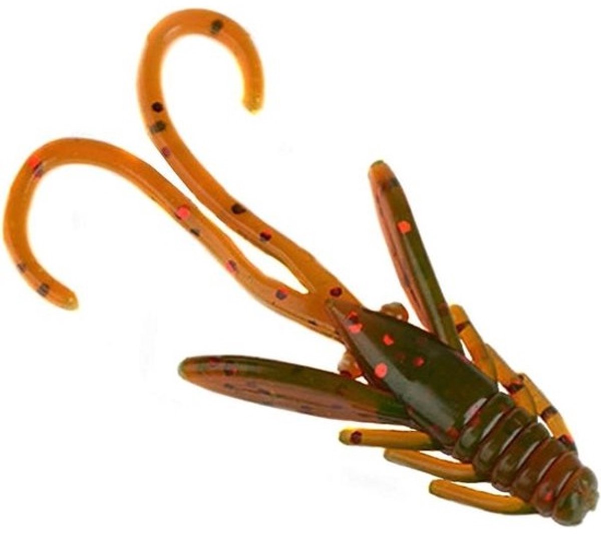 Plastic Vis Lures - Zachte Kunstaas Insecten - Vissen Op Fier Rivier - Bionische Vorm - 4 cm - Meerkleurig