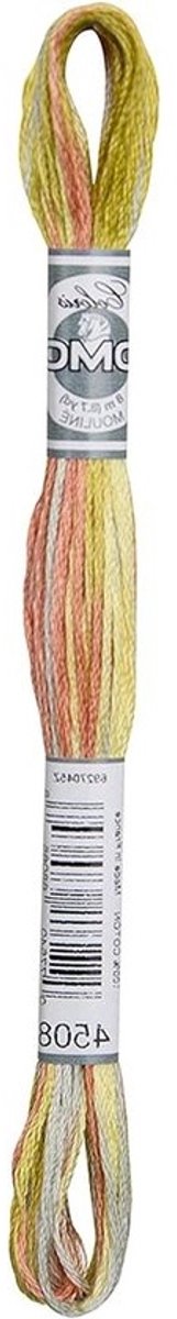 Borduurgaren - Flos Garen - Kleurrijk Borduren - Vier Kleuren Inéén - 8 Meter - Groen