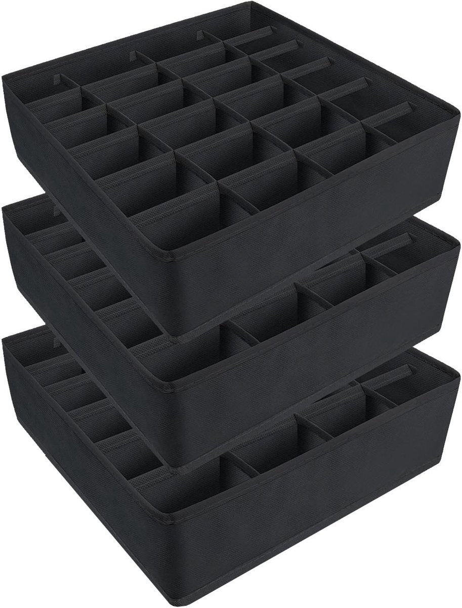 3-delige Lade Organizer met 24 vakken