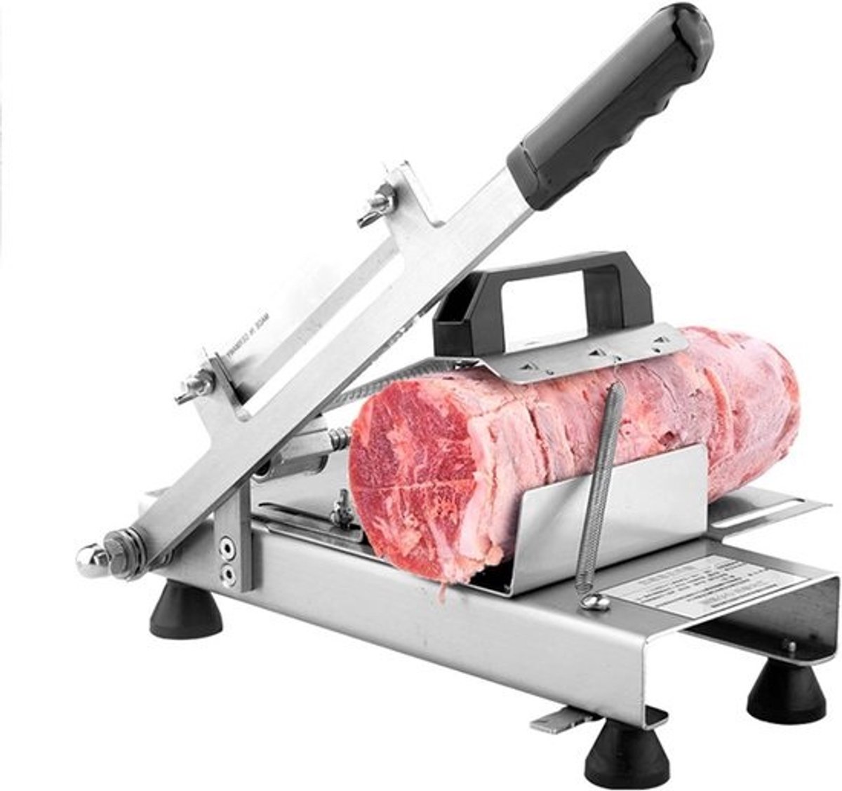 Vleessnijmachine Restaurant - Keukenapparatuur Elektrisch - Professioneel Snijden - Verstelbare Dikte - 43 kg - Zilver