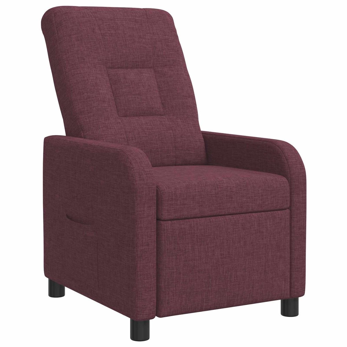 vidaXL Recliner - Paars - Stof