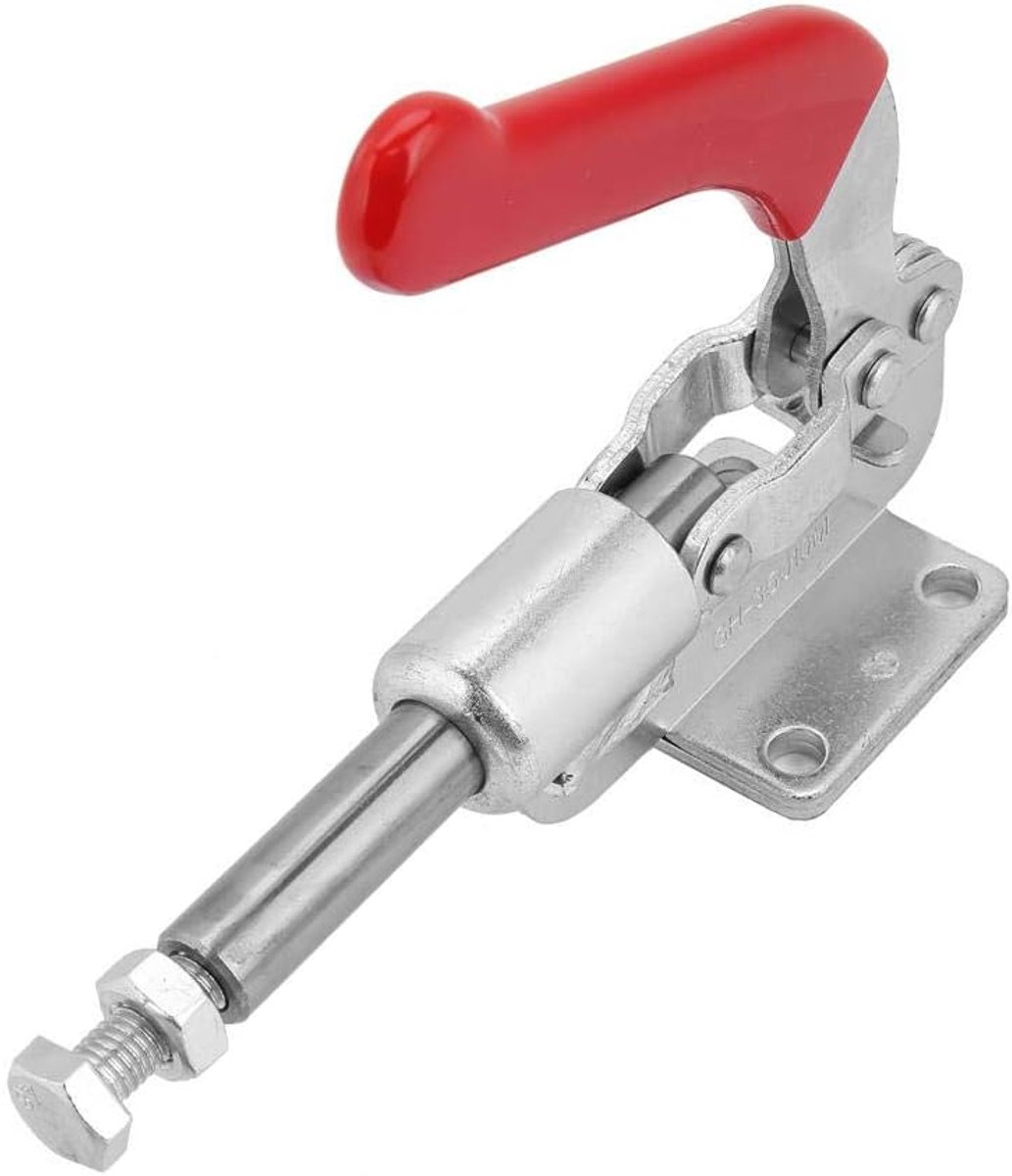 Toggle Clamp IJzer Gegalvaniseerd Quick Fixed Toggle Clamp Holding Latch Push Pull Action Handgereedschap(GH-36010)