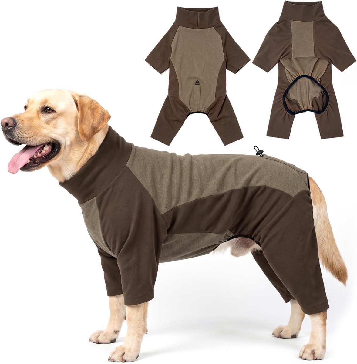 warme wintertrui van fleece, thermische jassen met benen