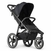 Deryan Bolt hardloop kinderwagen - Jogging buggy - Muggennet - Zwart