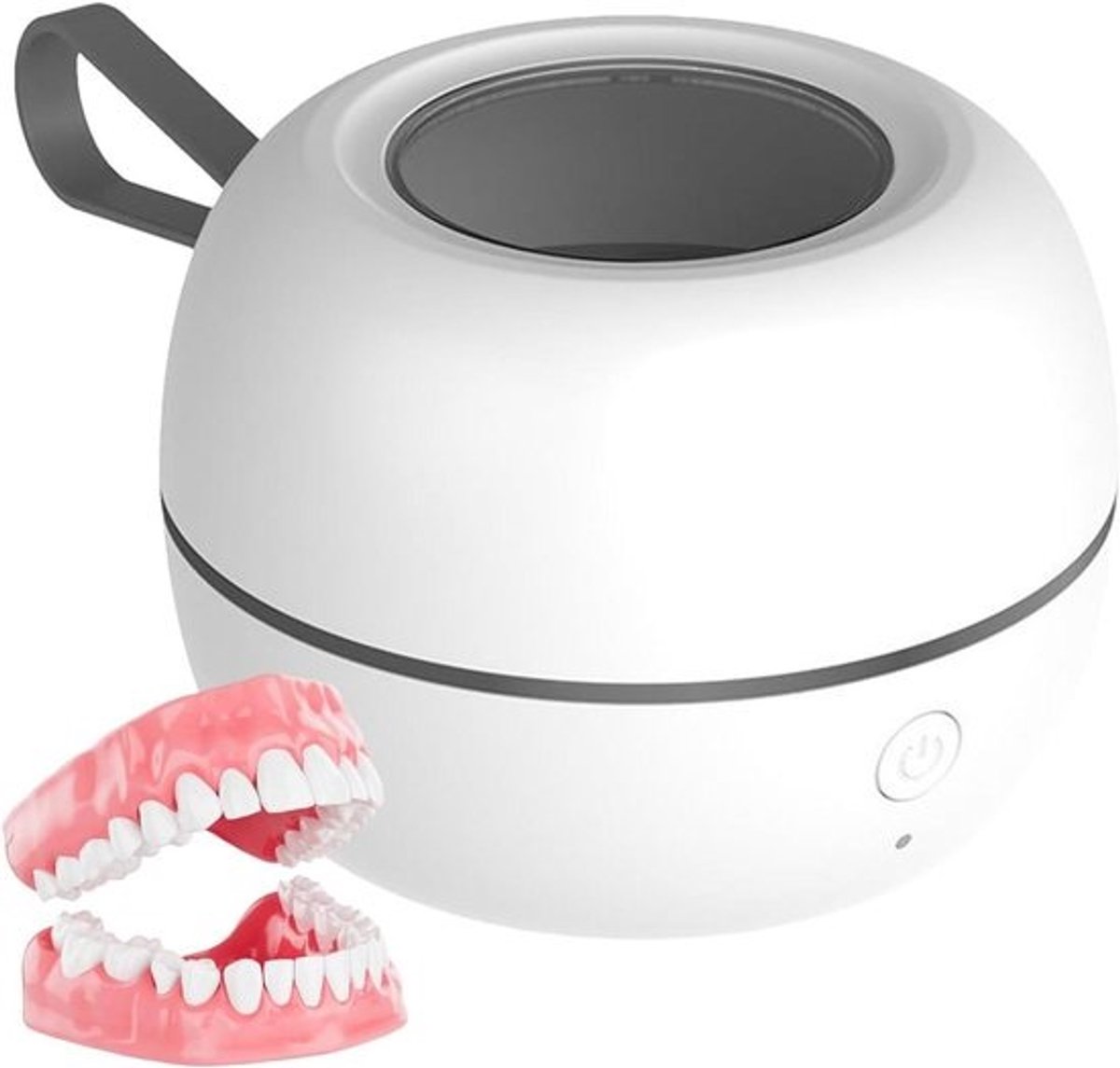 UV Reiniger Doos - Reis Accessoire - Hygiënisch Reinigen - Eénknopsbediening - 11 x 11 x 8.3 cm - Wit
