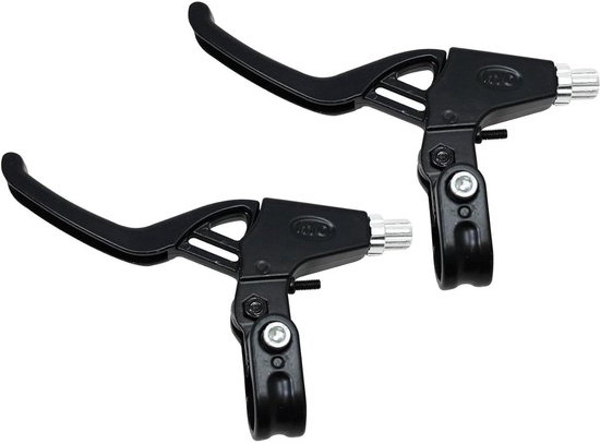 Fiets Remhendels - Handremmen Paar - Veilig Fietsen - Universele Pasvorm - 22 mm Stuur - Zwart