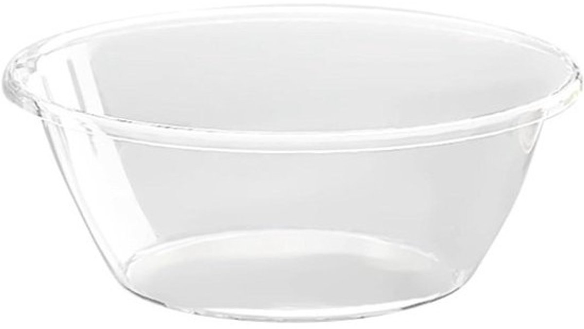 Plastic Mengkom - Kneedkom Bak - Ingrediënten Mengen - Transparant Ontwerp - 176 oz - Transparant