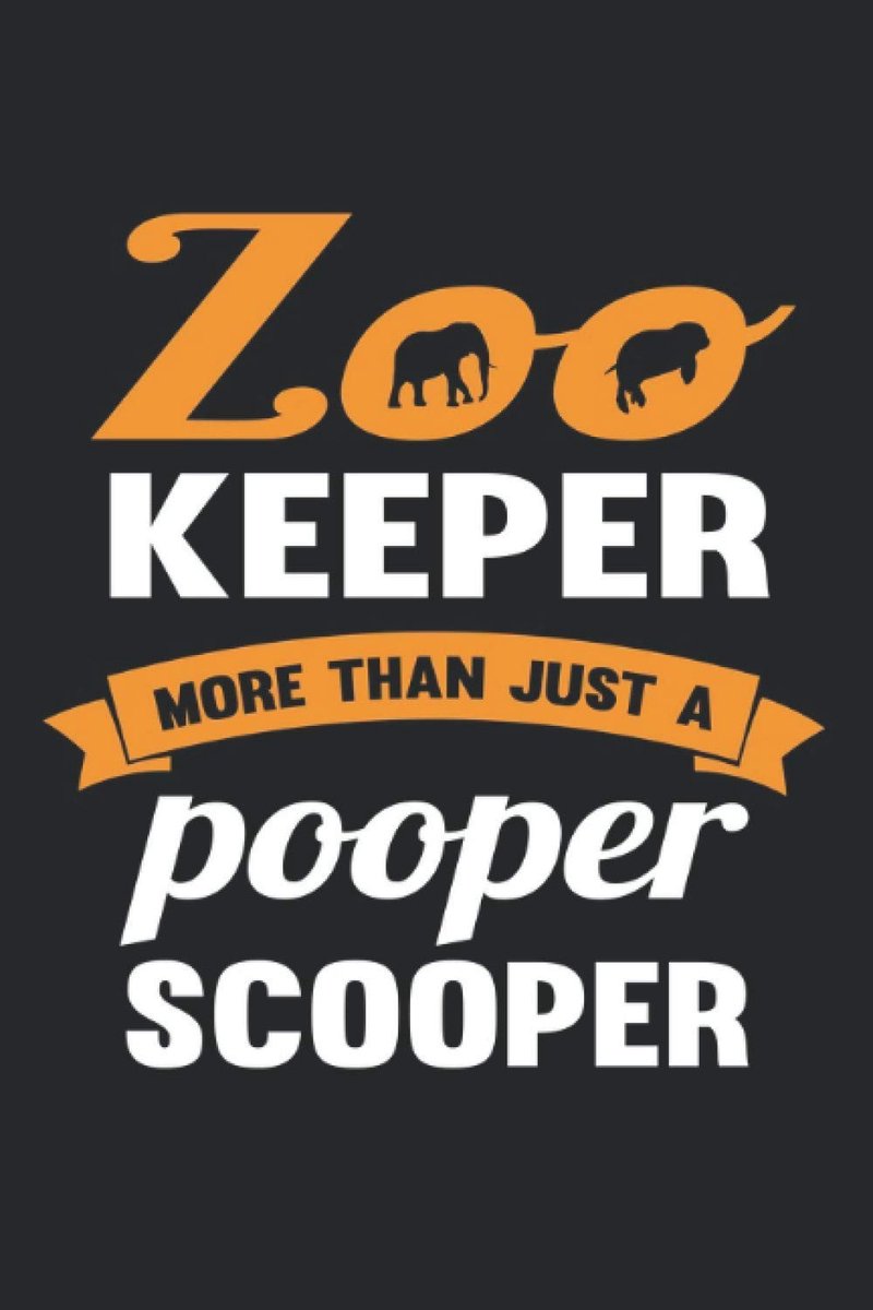 Pooper scooper - Wit - 15,24 x 22,86 cm - Gelijnd Notitieboek met 120 Pagina's - Voor Dierenliefhebbers