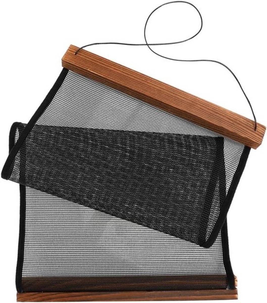 Haarclip Organizer - Haarspeld Houder - Sieraden Opbergen - Wandmontage Ontwerp - 62 x 30 cm - Bruin