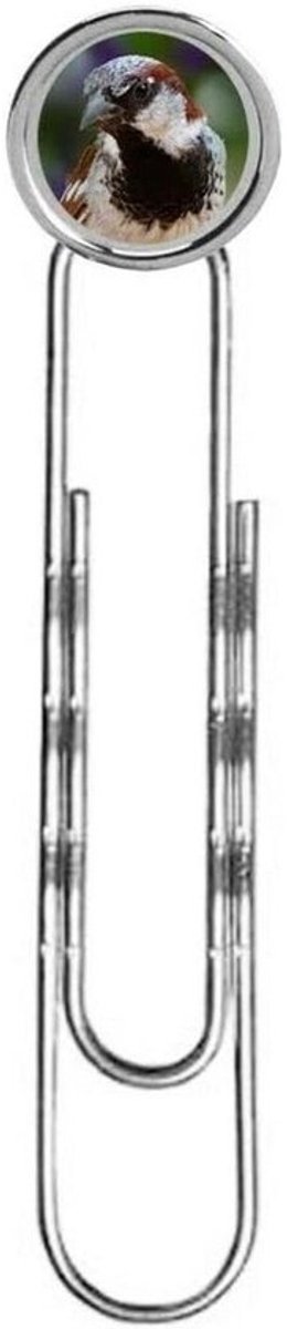 Bladwijzer Clip - Boekenlegger Houder - Pagina Markeren - Koepel Design - 76 cm - Zilver