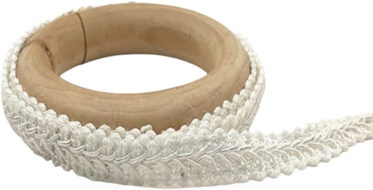 10 m rand naaien kant duizendpoten gevlochten kanten lint 12 mm kanten rand bloemenpatroon sierband sierband banden voor bruiloft party kostuum doe-het-zelf knutselen naaien wit