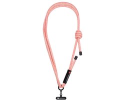 Forcell F-Design - Telefoonkoord S10X165 - Schouderkoord (crossbody) met Anti-diefstal Bevestiging - Verstelbaar tot 165 cm - Roze