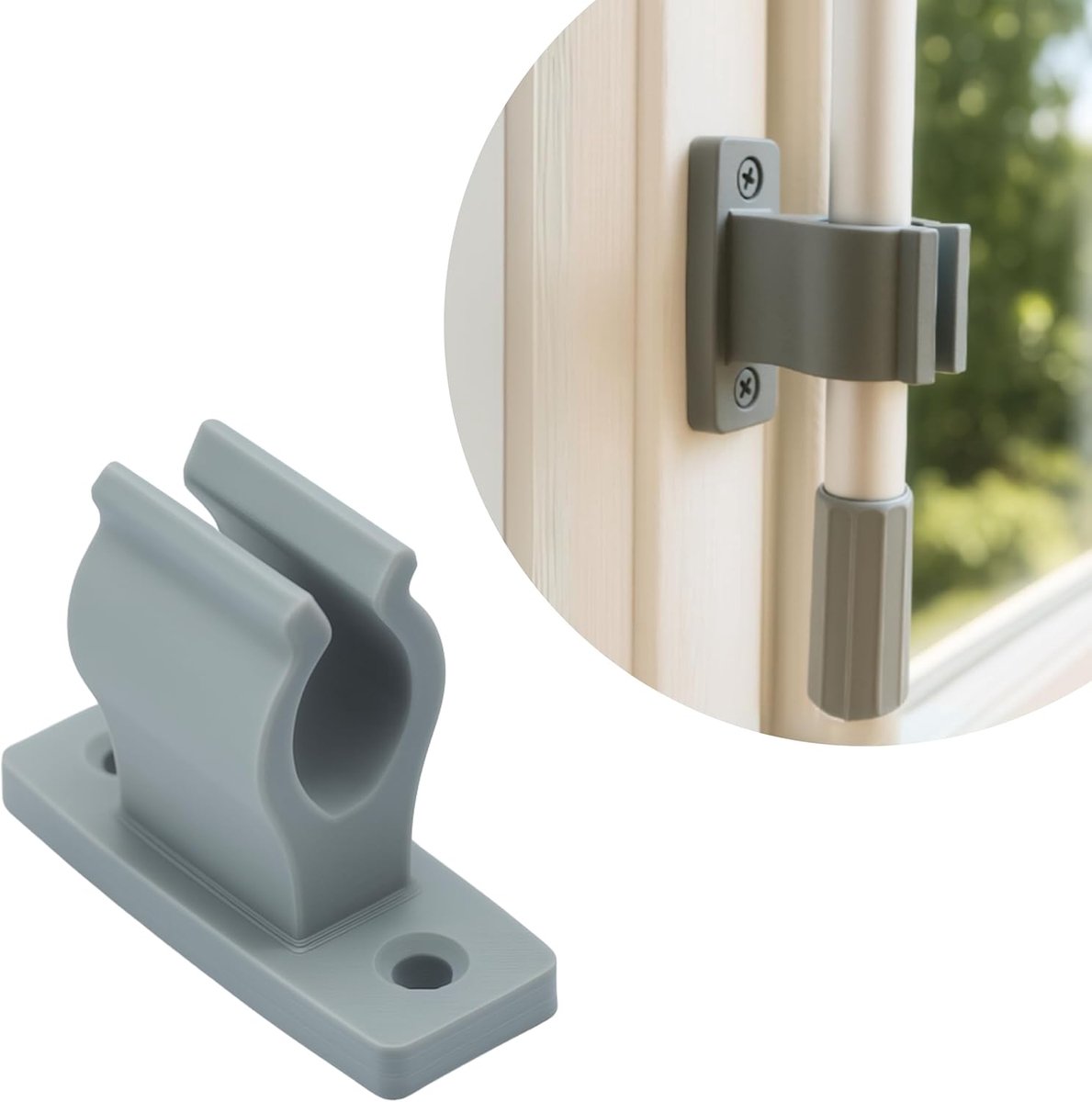 Elastische crankhouder voor alle scharnierkrukken luifelkruk. Wandhouder voor crankstangen, geschikt voor Thule/Fiamma Omnistor luifel. camper, caravan, rolluikaccessoires