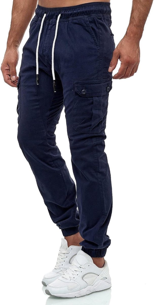 Cargobroek voor heren, jogger, chino regular fit, jeans