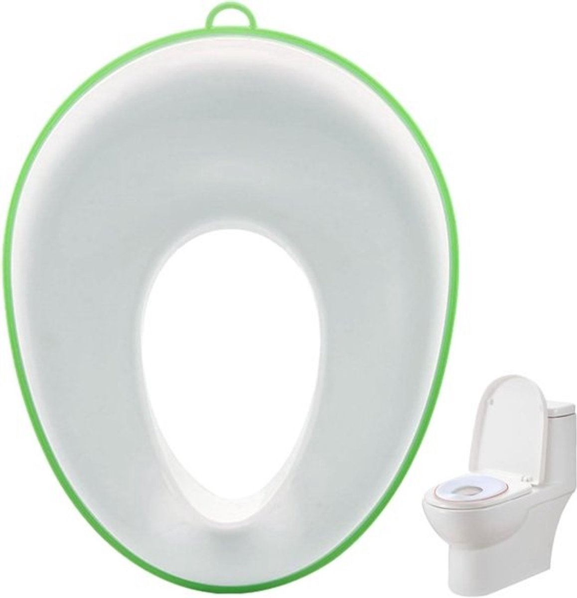 Potty Training Seat - Kinder Toilet - Zindelijkheidstraining - Spatwaterdicht Ontwerp - 38 x 30 cm - Blauw