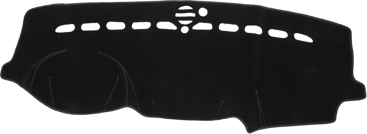 Dashboardafdekking voor Jeep Grand Cherokee, antislip, dashboardafdekking middenconsole, zwart, 1 stuk