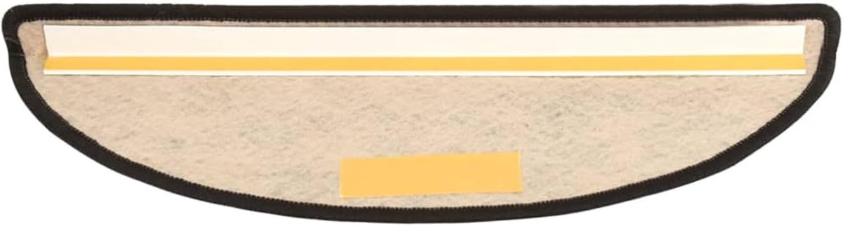 Trapmatten traptapijten zelfklevende tapes trapmatten set traptreden tapijt/matten tapijt sisal-look 15 stuks 56x20 cm antraciet traptreden