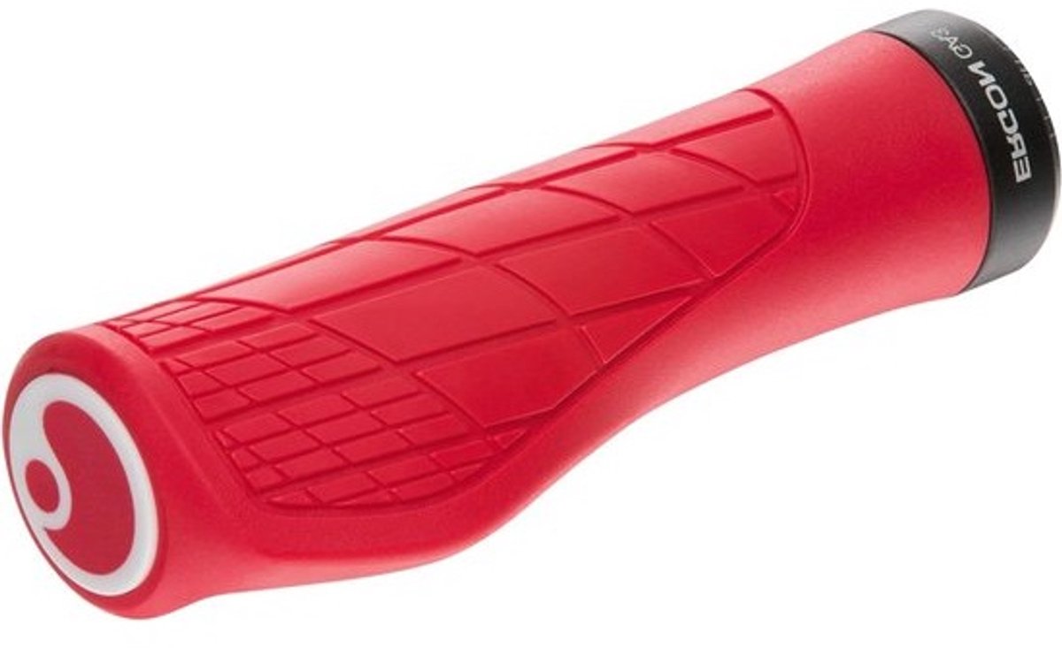 Fietsgrepen - Handvatten - Fietsen - Zachte rubbermix - 30 mm diameter - Rood