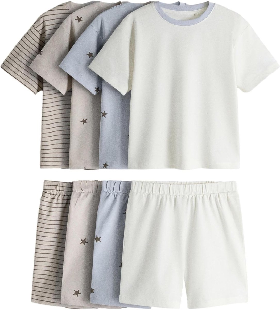 SET Jongen 4 pyjamasets