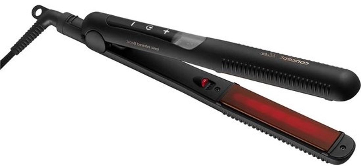 Haarstyling Tool - Stijltang Krultang - Dagelijkse Haarverzorging - Infrarood Ionische Boost - 2.5 meter snoer - Zwart Brons