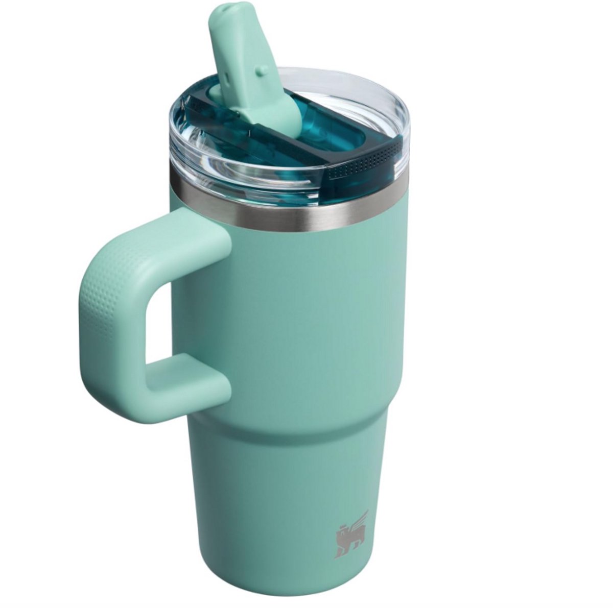STANLEY Quencher ProTour Flip Straw Tumbler 0.41L (Spring Green) – Lekvrije Drinkbeker/Thermosfles met Rietje & Handvat – BPA Vrij – foto 4