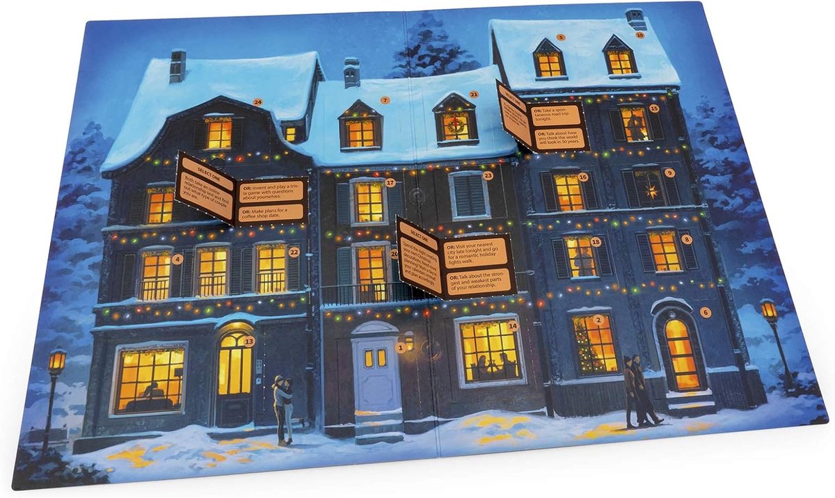 Adventskalender voor volwassenen voor koppels 2024 - Versterk je relatie met deze gewaagde, ondeugende, intieme en romantische kalender