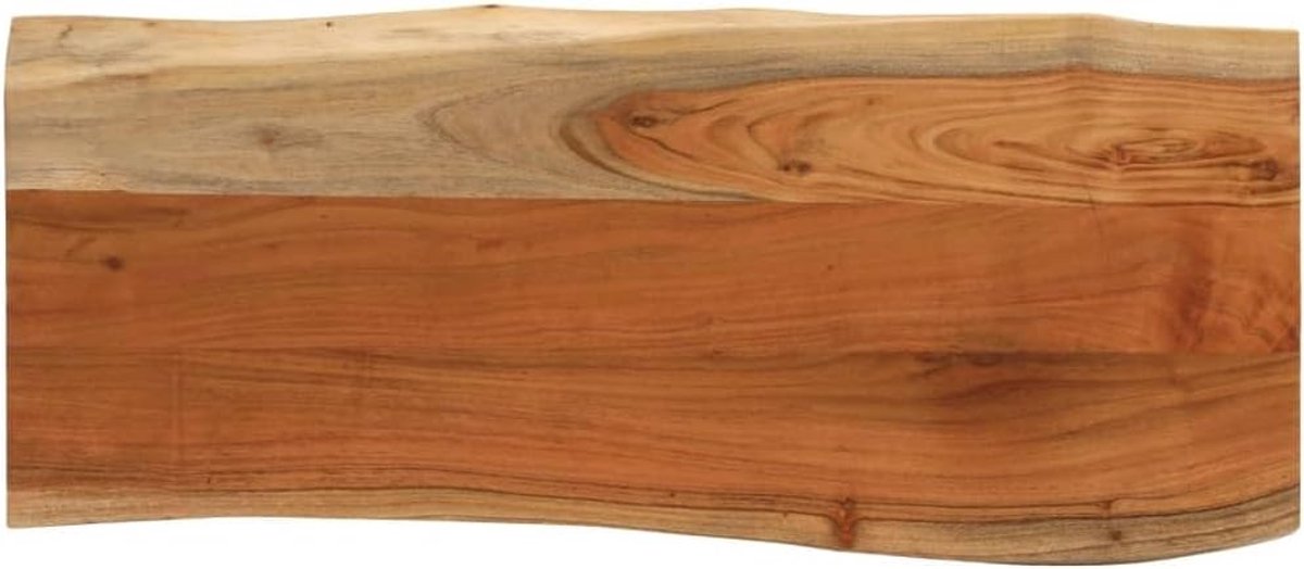 Vervangingsplaat voor tafel, vervangend tafelblad, eettafelblad, houten tafelblad, geschikt voor eetkamer, restaurant, café, hotel, 80 x 40 x 3,8 cm, rechthoekig, massief hout