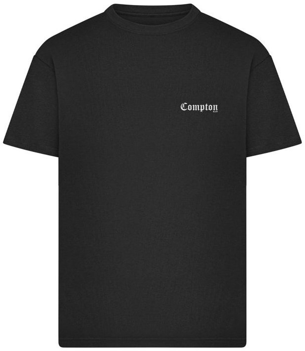 Mister Tee Compton BLVD Oversize Heren Tshirt XL Zwart