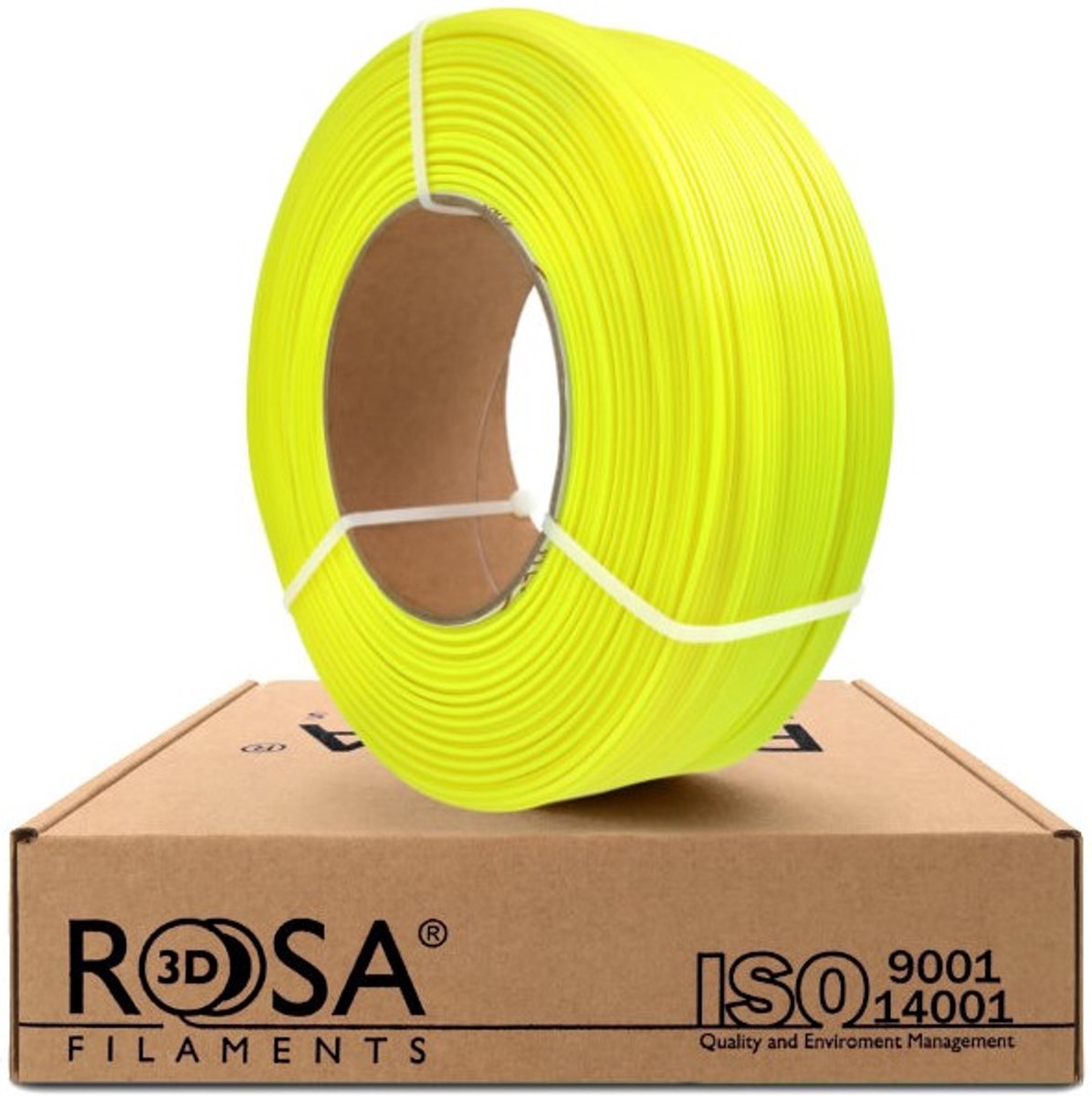 Rosa3D PET-G Neon Geel 1,75 mm 1 kg Refill Filament