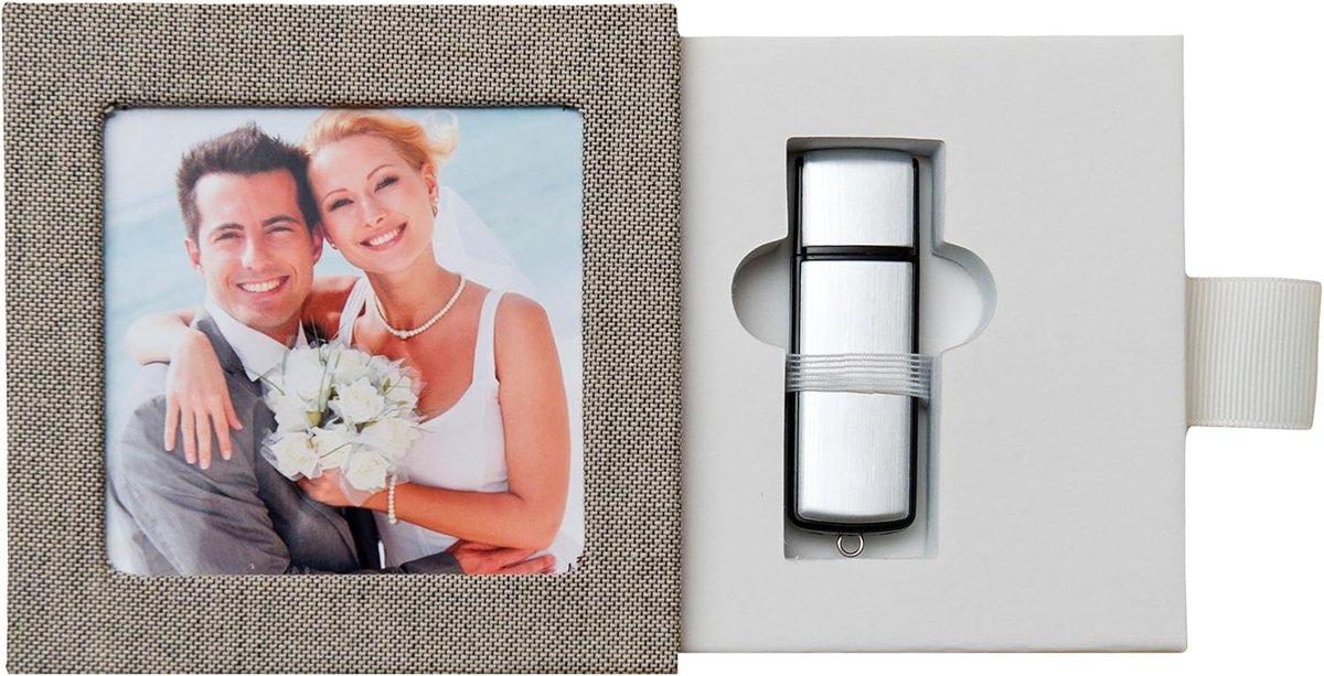 USB-behuizing/pushup, linnen