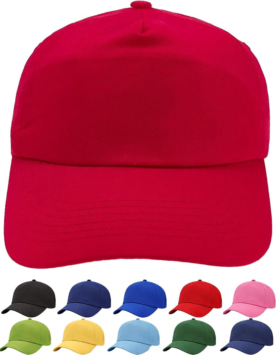 4sold Junior Original 5 Panel Cap Unisex Jongens Meisjes Cap Baseball Cap Hut Kinderpet
