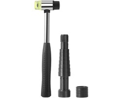 Dailygoods- Ringspanner Professionele Ringvergroter - Ring Expander - Trouwring Maatmeter - Juweliers Gereedschap - Inclusief Rubberen Hamer - Eenvoud