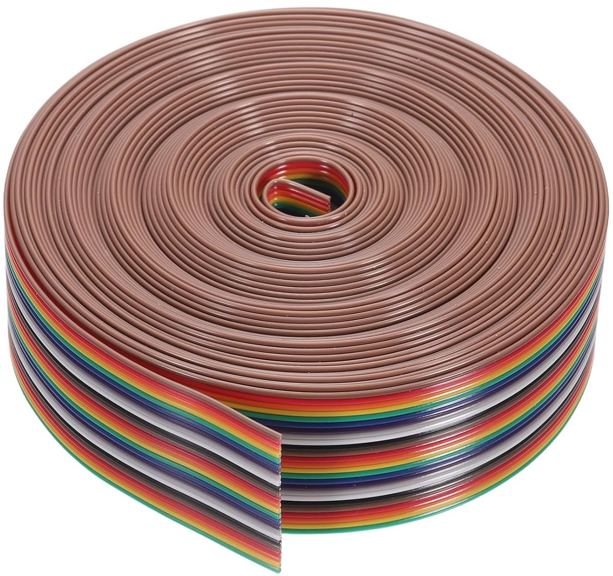 1 stuk 25-pins platte regenbooglintkabel 1,27 mm pitch breadboard jumper draden voor elektronische projecten