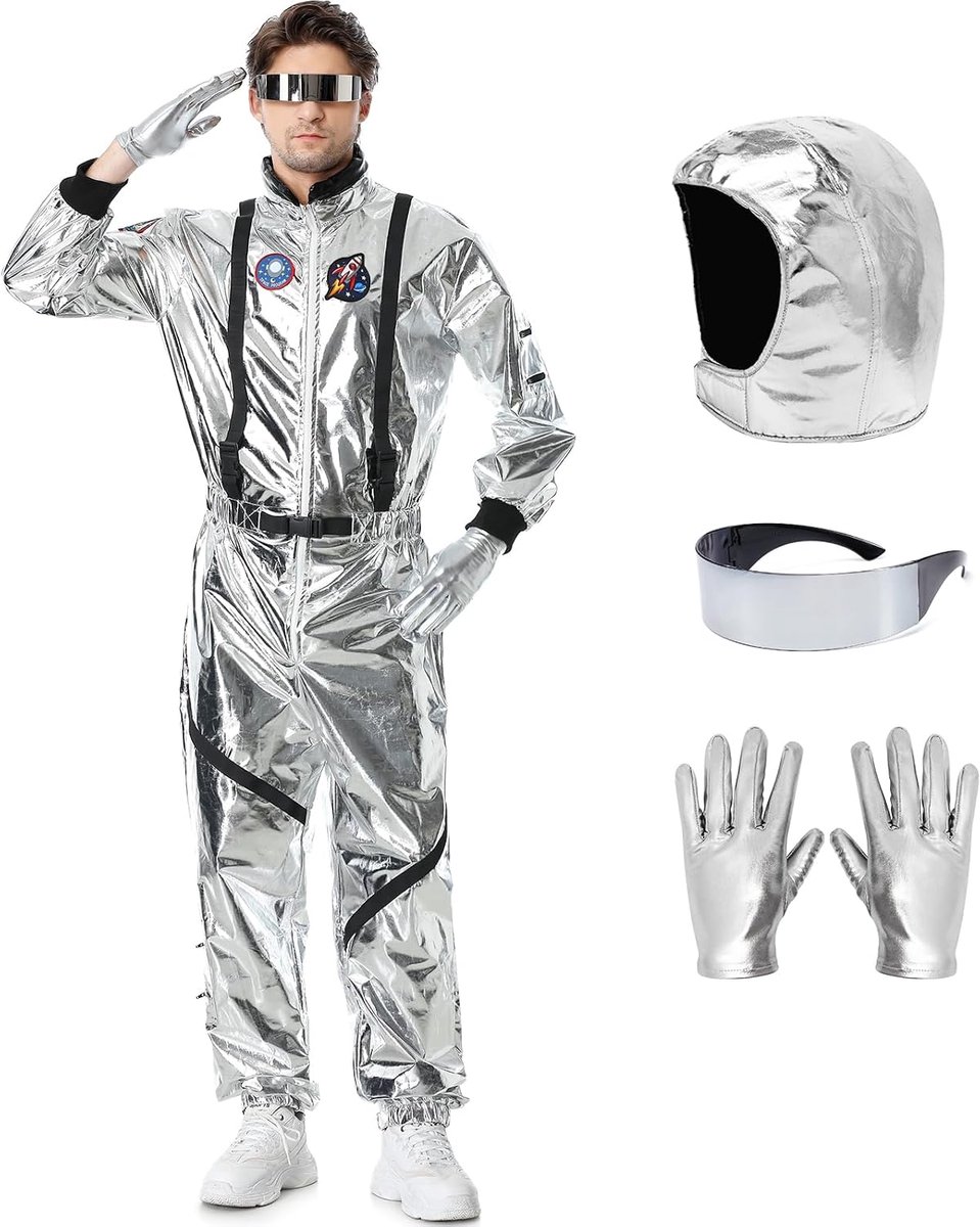 cosplay kostuum voor Halloween space kostuum pak Pretend rol spelen Dress Up Outfit