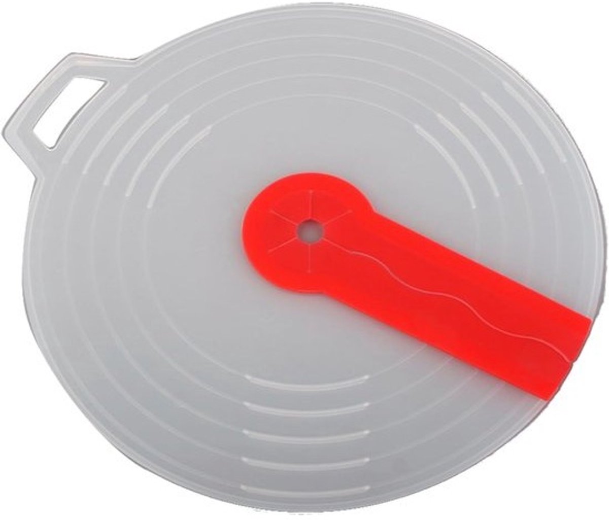 Draagbare waterschaal - Spatbescherming deksel - Eieren breken - Veilig herbruikbaar - 34 cm diameter