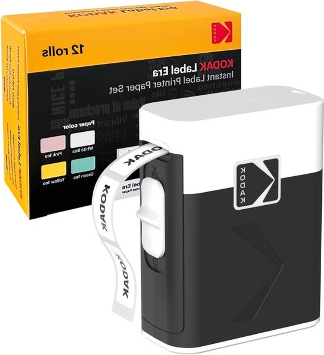 Labelmaker Machine - Etiketten Printer - Labels Printen - Inkless Thermisch Printen - 203 DPI - Wit