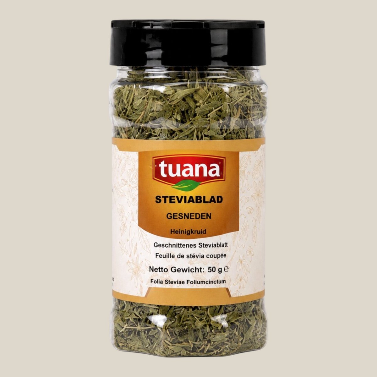 Tuana Kruiden - Stevia Gesneden Kruiden - 50 Gr - KP0257